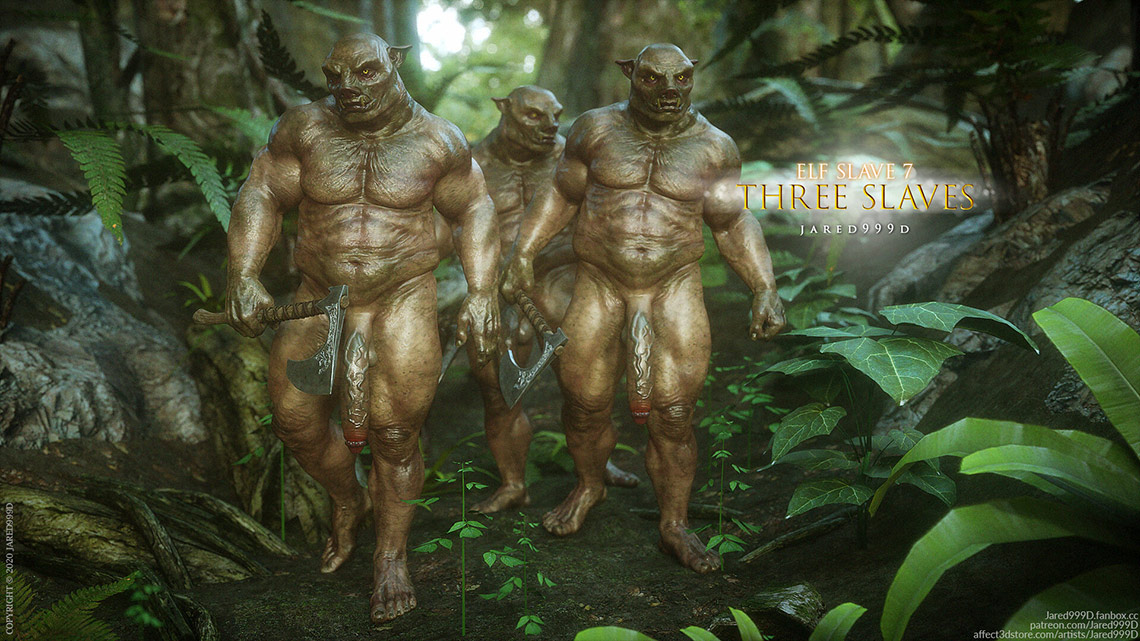 Monsters are coming - Elf slave 7 Three slaves